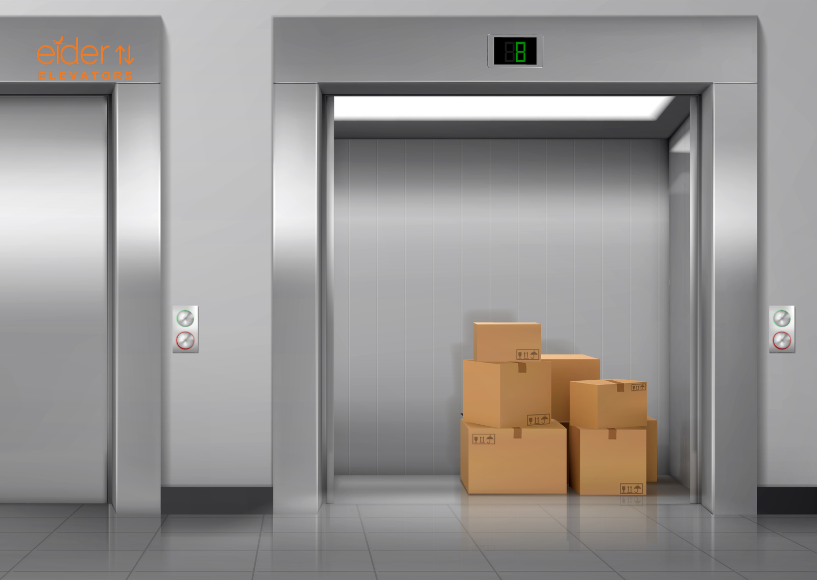 Goods Lift installed by Eider Elevators, Bengaluru