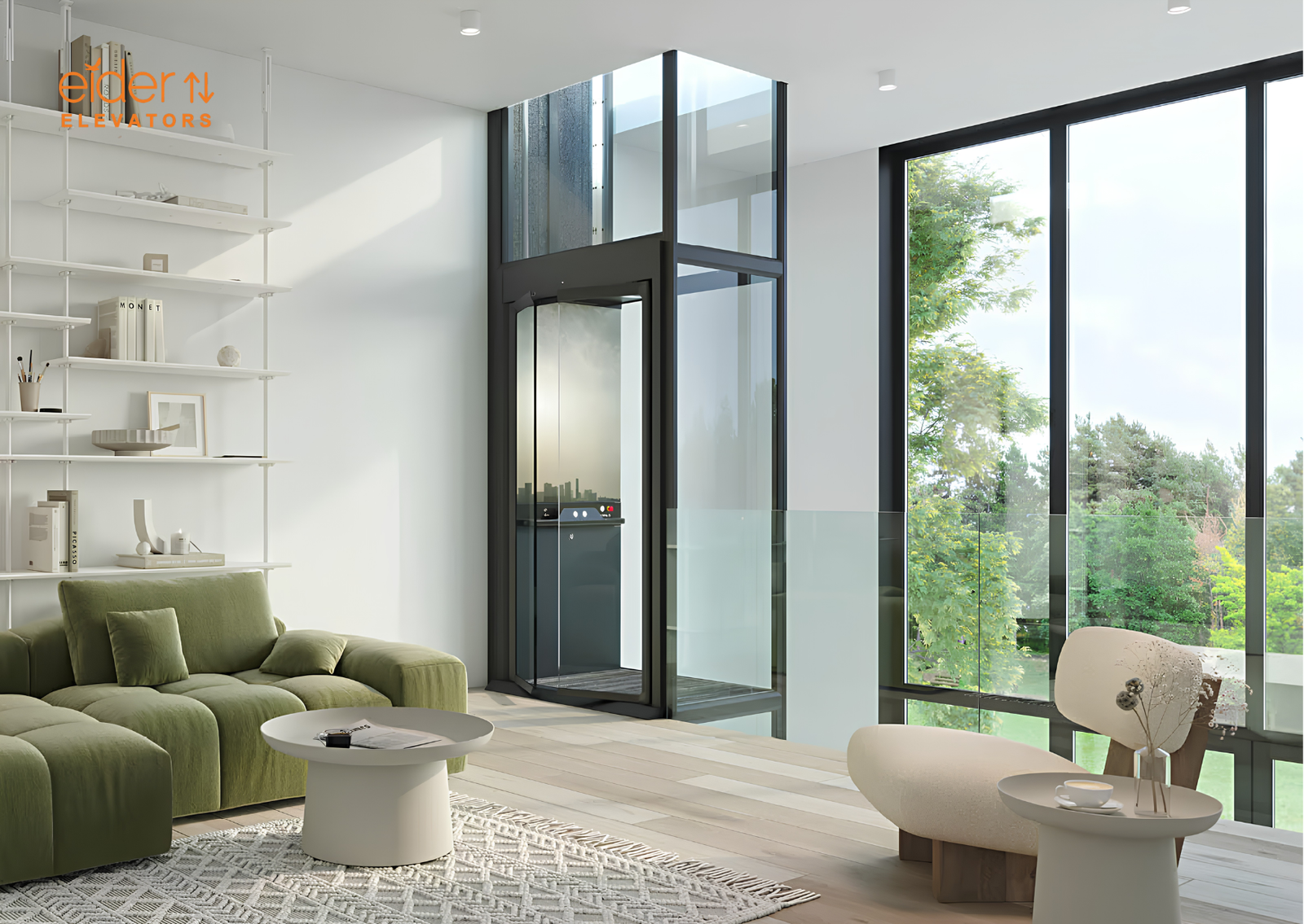 Home Lift installed by Eider Elevators, Bengaluru